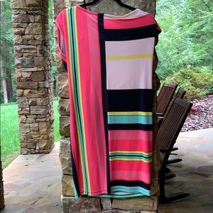 Multi Colored Business Casual Dress